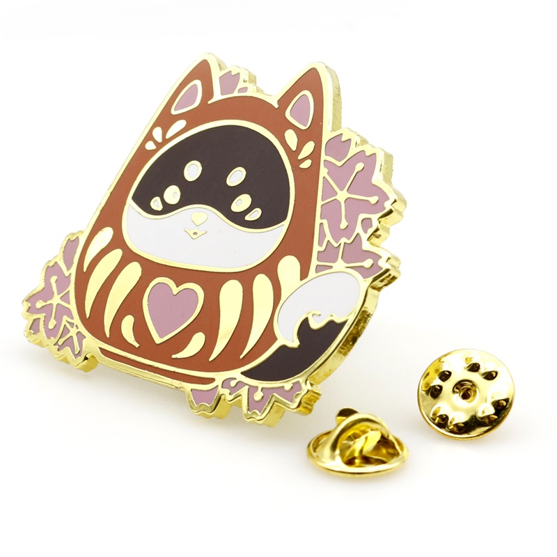 Metal badge customization, animal pin, enamel pins