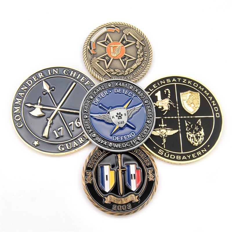 Coin customization, paint commemorative coins, national commemorative coins