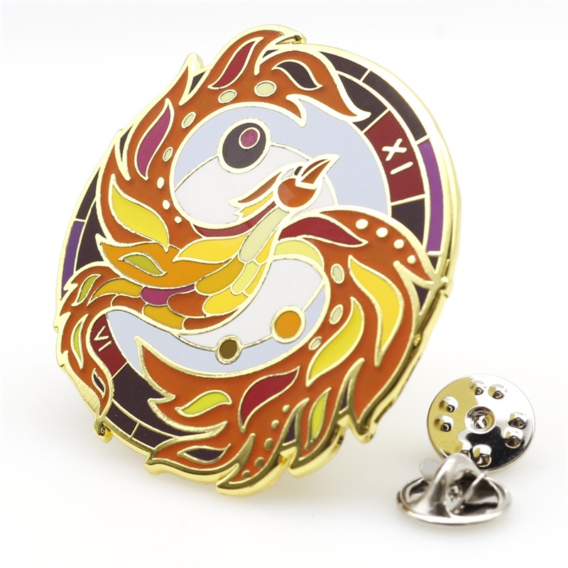 Metal pin customization, bird badge, personal Lapel Pins