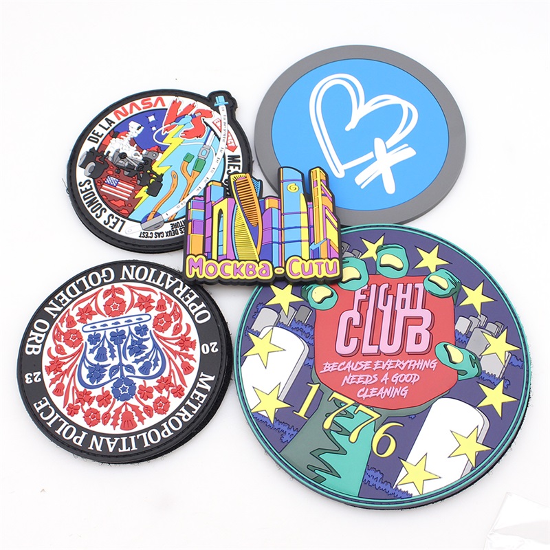 Custom PVC Patches Manufacturer | Personalized PVC Badges & Emblems