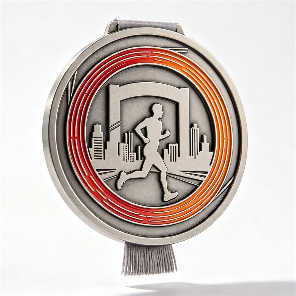 Custom Marathon Medals Manufacturer | Personalized Marathon Race Medals Factory | Big Tang Craft