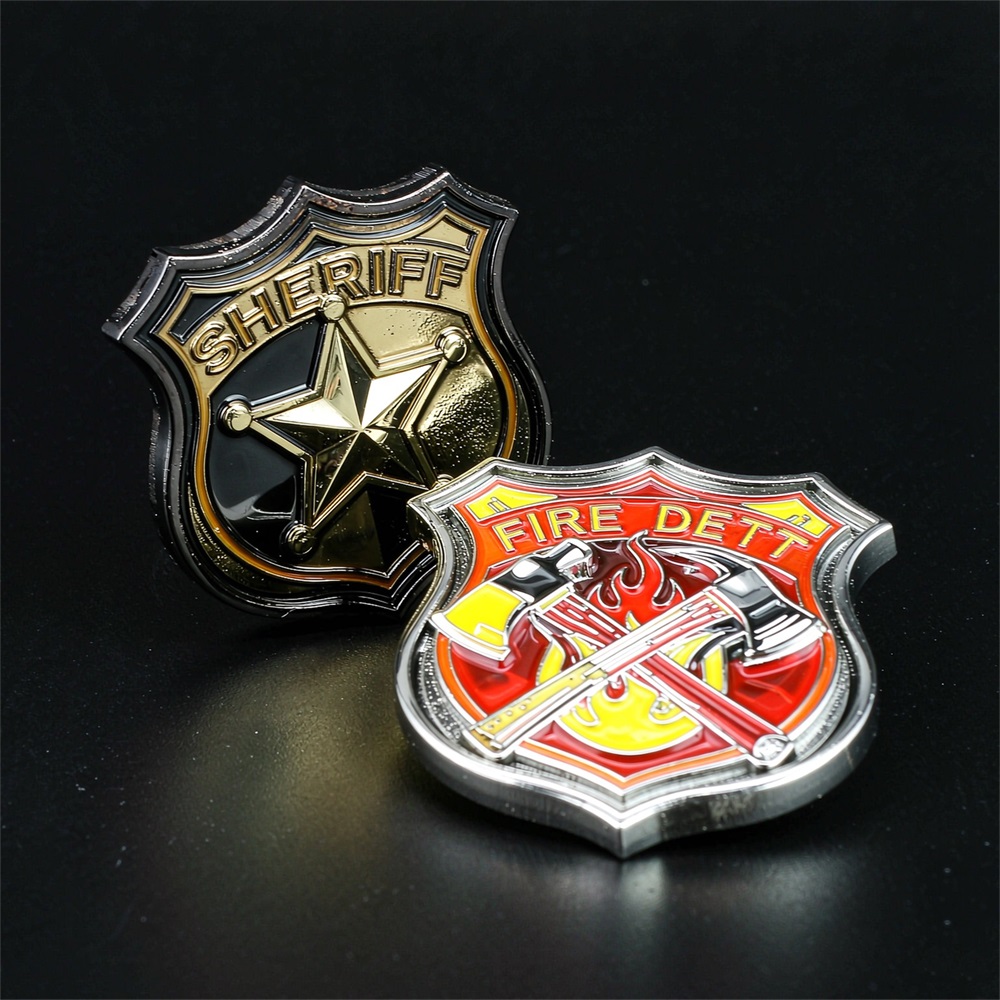 Police & Firefighter Challenge Coin Manufacturer | Big Tang
